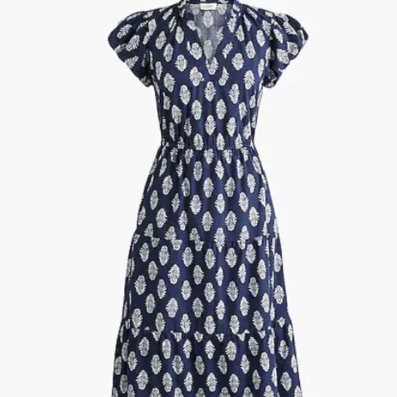 NWOT women's J Crew Factory Cotton Dress, 18T (18 Tall) - Picture 1 of 13